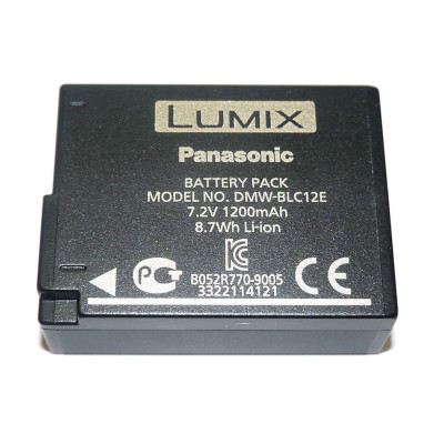 Акумулятор для фотоапаратів Panasonic DMW-BLC12E