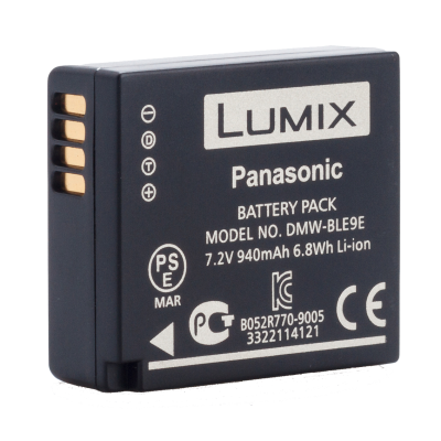 Аккумулятор для фотокамер Panasonic DMW-BLE9E