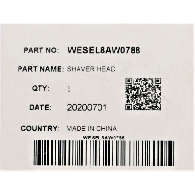 Частина корпусу (головка) до епілятора Panasonic WESEL8AW0788